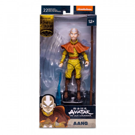Avatar: The Last Airbender akčná figúrka Aang Avatar State (Gold Label) 18 cm